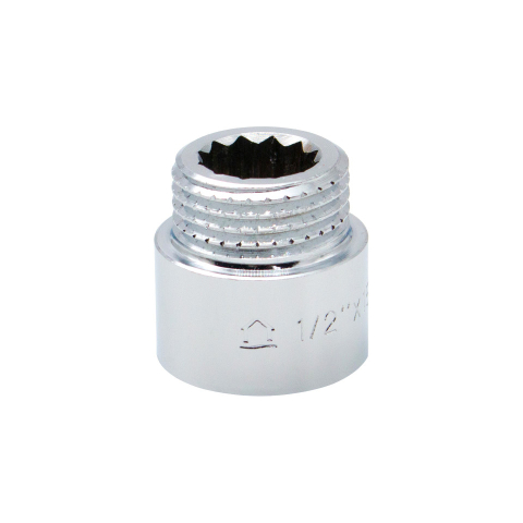 Instalatii de apa si canalizare - Prelungitor alama CW617N Ermetiq 1/2 x15mm