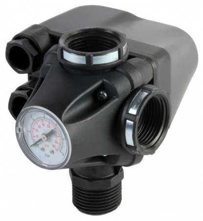 Automatizari si elemente de automatizare - Presostat, cu manometru incorporat, PM/5-3W 1/4", 230V 1-5bar, Italtecnica