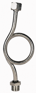 Automatizari si elemente de automatizare - Sifon circular pentru presostate / traductoare, FE 1/4" și interior cu nucă rotativă 1/4", PN25 bar
