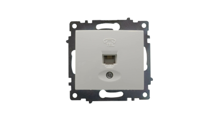 Aparataje - Priza simpla pentru linie telefon RJ 11, 9206-63, Schelden