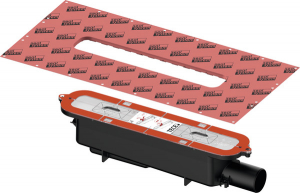 Profile de dus TECEdrainprofile - Sifon TECEdrainprofile „standard”, evacuare laterala DN 50, 0,8 l/s