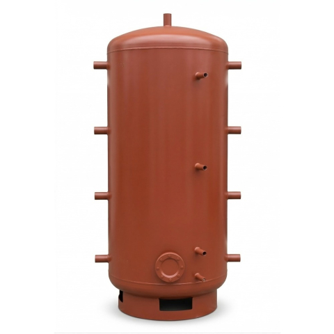 Producere apa calda menajera - Puffer/Rezervor acumulare KOPH VTA4-1000-3, capacitate 1000 l, cu izolatie, grosime 3 mm, fara serpentina, clasa energetica C