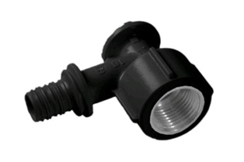 Incalzire in pardoseala - Cot scurt cu fixare si filet interior PPSU/alama 10 bar Purmo 16-1/2" FI
