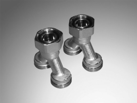 Incalzire in pardoseala - Ramificatie pentru doua circuite Purmo 16, 17, 20 mm - 3/4"
