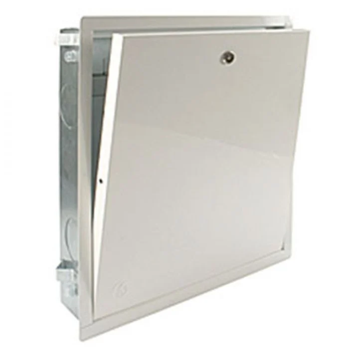 Casete pentru distribuitoare - Caseta metalica distribuitor cu montaj ingropat (1 usa acces) 400x460x110 mm, Giacomini R500Y101