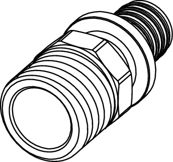 Racord TECEflex din bronz Ø 32 x 1 1/4" FE [1]