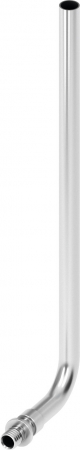 Componente de sistem - Tija TECEflex de racordare in L la radiator Ø16 x Ø15 mm, 300 mm