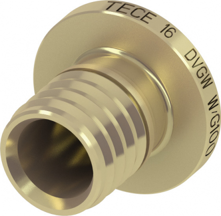 Fitinguri din alama - Dop TECEflex din alama standard Ø 16