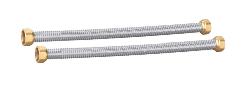 Obiecte sanitare - Racord flexibil din inox Ermetiq 60 cm 1/2 FI