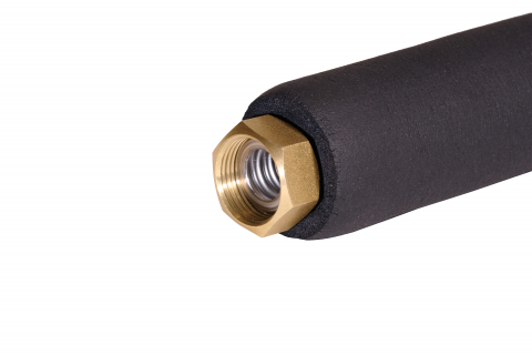 Accesorii echipamente de ventilatie si climatizare - Racord flexibil din inox THX 1/2'' L=300 mm FIFI, cu izolatie si protectie UV