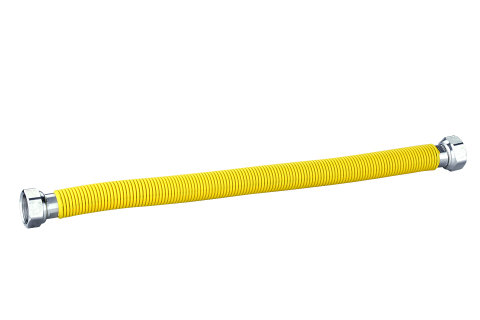 Instalatii de gaz - Racord flexibil extensibil din inox pentru gaz Ermetiq 3/4 FF x 40-80 cm
