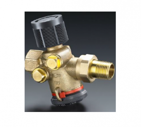 Accesorii echipamente de ventilatie si climatizare - Robinet de echilibrare Oventrop pt ventiloconvectoare, gama COCON QTZ debit 150 - 1050 l/h, 3/4 Dn20 (fara prize de masurare)