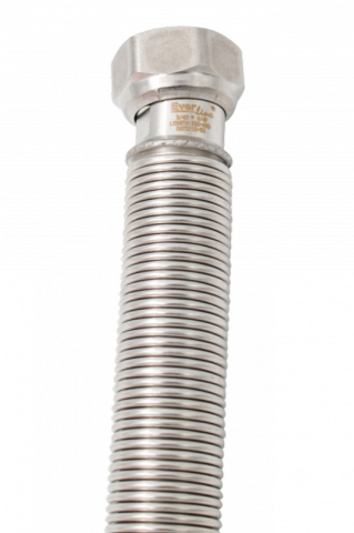 Incalzire - Racord inox tur/retur centrala termica Ermetiq 3/4 MF x 220-440mm