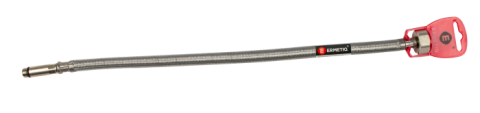 Obiecte sanitare - Racord mono ranforsat cu inox Ermetiq 40cm+37mm 3/8 F