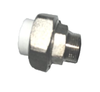 Tevi, fitinguri, robineti si accesorii - Racord olandez FE PPR, 20 x 1/2"