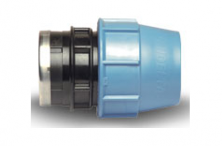 Fitinguri PehD compresiune - Racord PEhD compresiune, 90 x 4 FI