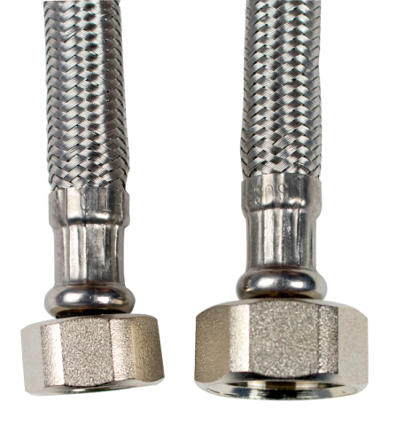 Racord ranforsat cu inox Ermetiq 60cm 1/2x3/8 FF [1]