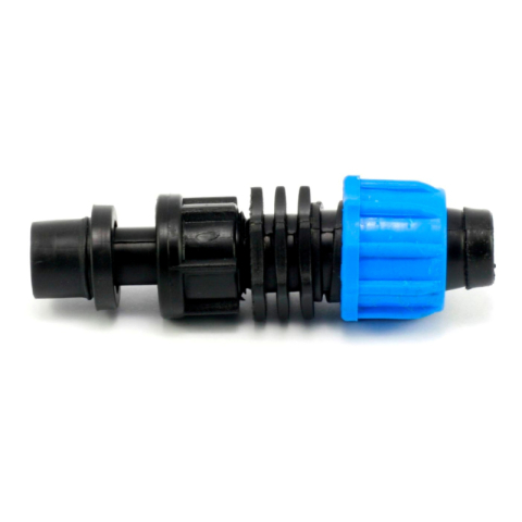 Fitinguri pentru irigatii - Racord rapid Valrom VALAgrio cu garnitura pentru banda picurare "NDJ" D. 16-17