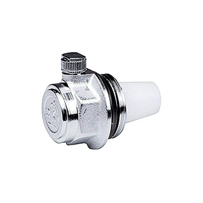 Tevi, fitinguri, robineti si accesorii - Aerisitor automat cromat filet dreapta, radiatoare aluminiu 1" Giacomini R200X001