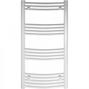 Radiatoare din otel pentru baie - Radiator baie portprosop curbat, Ferroli Talia 600/1800 Alb