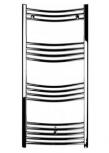 Radiatoare din otel pentru baie - Radiator baie portprosop curbat, Ferroli Talia 600/1800 Cromat