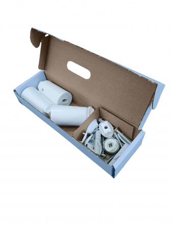 Radiator baie portprosop drept, 400 x 1500 alb, Fornello Premium Straight [1]