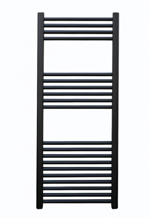 Radiatoare din otel pentru baie - Radiator baie portprosop drept 600 x 1000 negru Thermoynd
