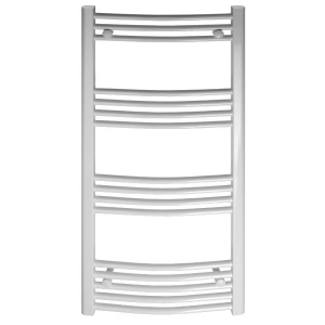 Echipamente de incalzire si producere ACM - Radiator baie portprosop curbat, Ferroli Talia 400/700 Alb