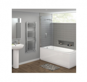 Radiator baie portprosop curbat, Ferroli Talia 400/1600 Cromat [1]