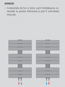 Radiator de baie, alb, L=650 x H=1430, Purmo Apolima [2]