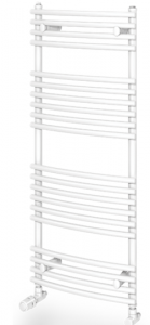 Radiator de baie curbat, H=1134 x L=887, alb, Vogel&Noot Della Wave [1]