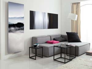 Radiatoare clasice si decorative - Radiator decorativ, 700x1800, sticla imprimata cu modelul MORROW, Instal-Projekt Inventio 70/180 EFS09