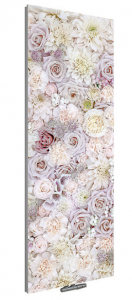 Radiatoare clasice si decorative - Radiator decorativ, 700x1800, sticla imprimata cu modelul LILY, Instal-Projekt Inventio 70/180 EFS18