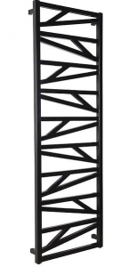 Radiator decorativ pentru baie, 400x1500, negru, Instal-Projekt Trick 40/150 D50 [2]