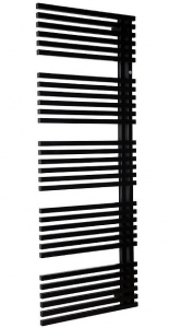 Radiatoare din otel pentru baie - Radiator decorativ pentru baie, 600x1600, negru, Instal-Projekt Giuletta 60/160