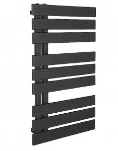 Radiatoare din otel pentru baie - Radiator decorativ pentru baie, 400x900, negru, Instal-Projekt Nameless 40/90