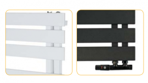 Radiator decorativ pentru baie, 400x1600, negru, Instal-Projekt Nameless 40/160 [1]