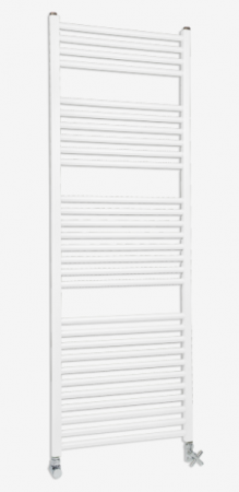 Echipamente de incalzire si producere ACM - Radiator baie din aluminiu, 600x860, drept, alb, Fondital Cool Alternum
