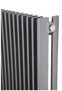 Radiator din otel, 525x1800 mm, negru, Instal-Projekt Vivat X 180/18 [2]