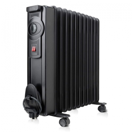 Calorifere electrice pe ulei - Calorifer electric cu ulei Black+Decker 2000 W