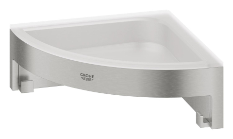 Raft de colt Grohe Start Cube fixare ascunsa, crom mat [1]