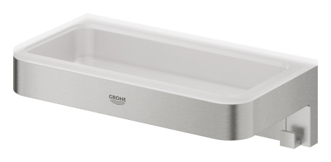 Raft Grohe Start Cube 200 mm, montare pe perete, crom mat [1]