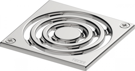 Sifoane TECEdrainpoint S - Grila TECEdrainpoint S, din otel inox, 100x100 mm, prindere cu surub