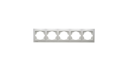 Aparataje - Rama cu 5 module, orizontala, Schelden