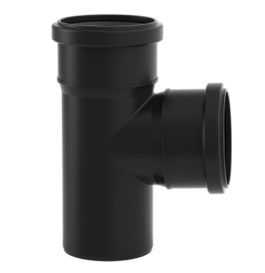 Tevi, fitinguri, robineti si accesorii - RAMIFICATIE PP FONOABSORBANTA BF D32/32 87° - VALROM GAMA EasyKIT
