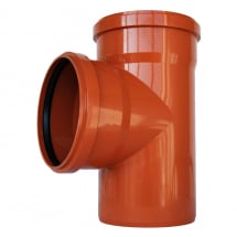 Tevi, fitinguri, robineti si accesorii - RAMIFICATIE CANAL 87°PVC D.160 x 160mm - VALROM GAMA KompactKIT