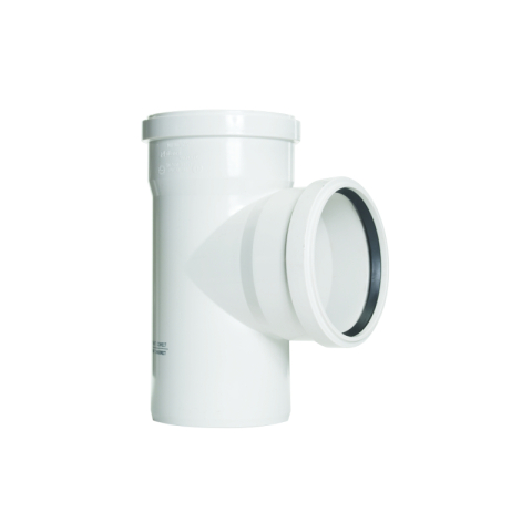 Instalatii de apa si canalizare - Ramificatie fono PVC Valrom 4SILENCE HERTZ 90grd D. 160 x 160