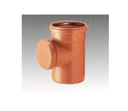 Tevi, fitinguri, robineti si accesorii - Piesa curatire PVC 200 mm