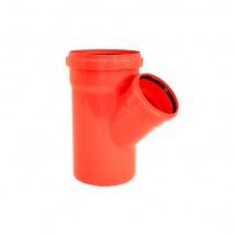 Tevi, fitinguri, robineti si accesorii - RAMIFICATIE REDUSA 45°PVC D.400/160 - VALROM GAMA KompactKIT