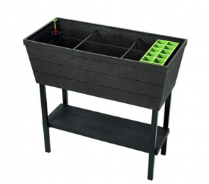Casa si gradina - Rasadnita cu etajera, neagra, Keter Urban Bloomer XL